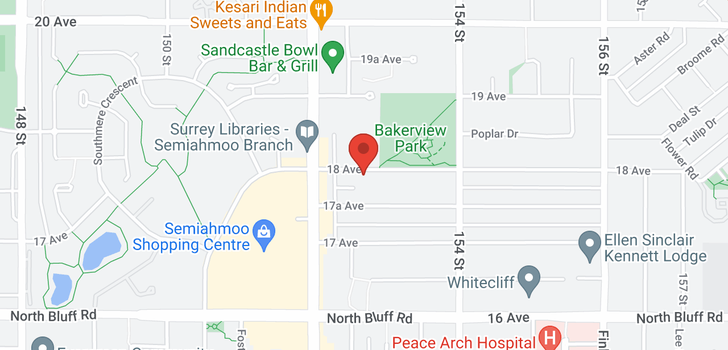 map of 100 15268 18 AVENUE